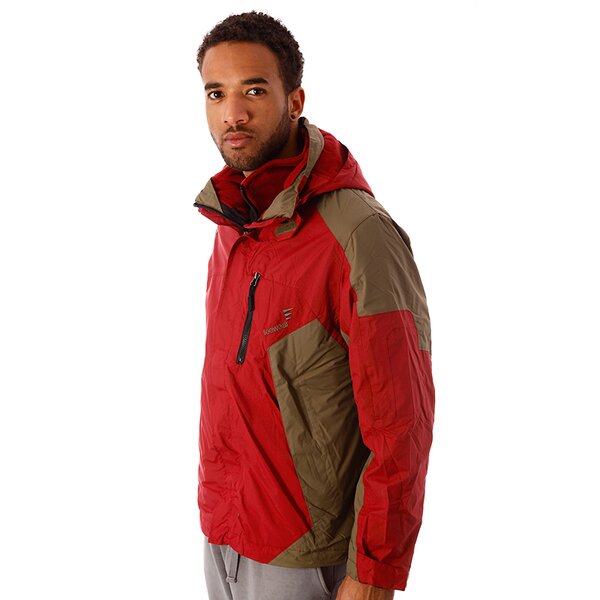 Kurtka zimowa męska FEEWEAR KURTKA KOLUMBIA fw33kum12629 kolor bordowy