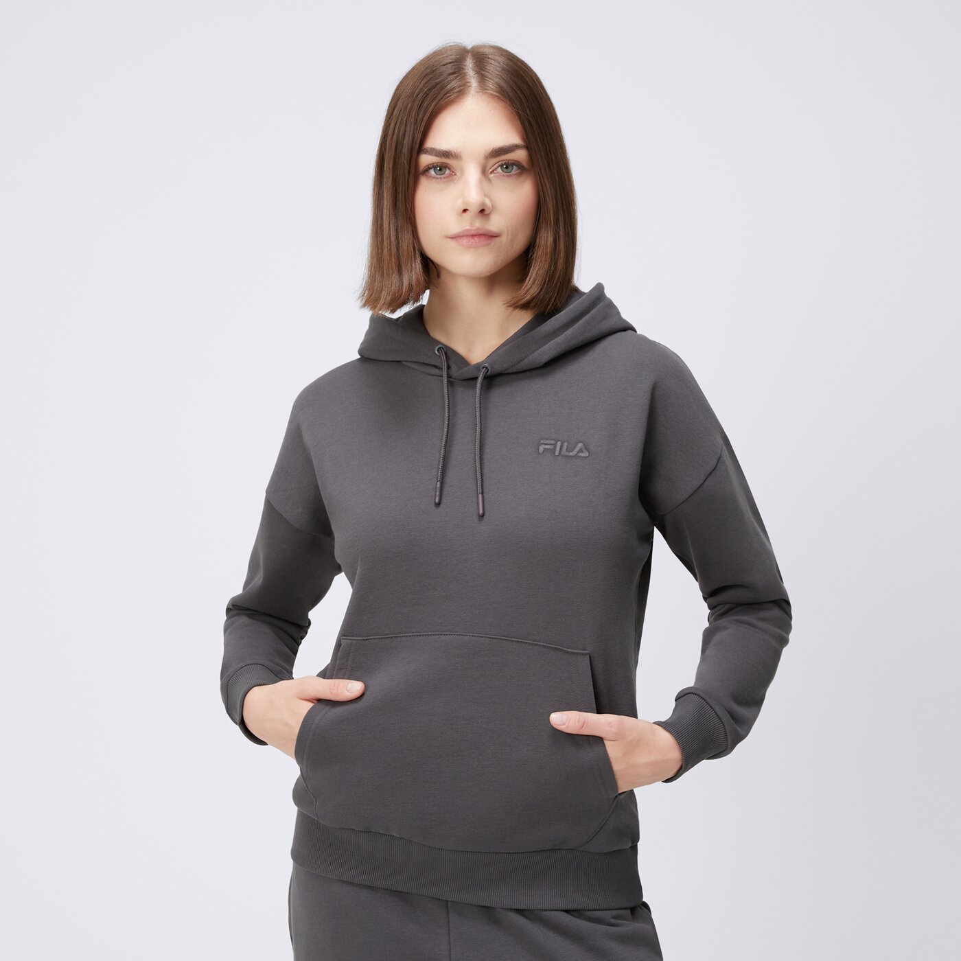 Bluza damska FILA BLUZA Z KAPTUREM SANDRA fw25spw030291 kolor szary