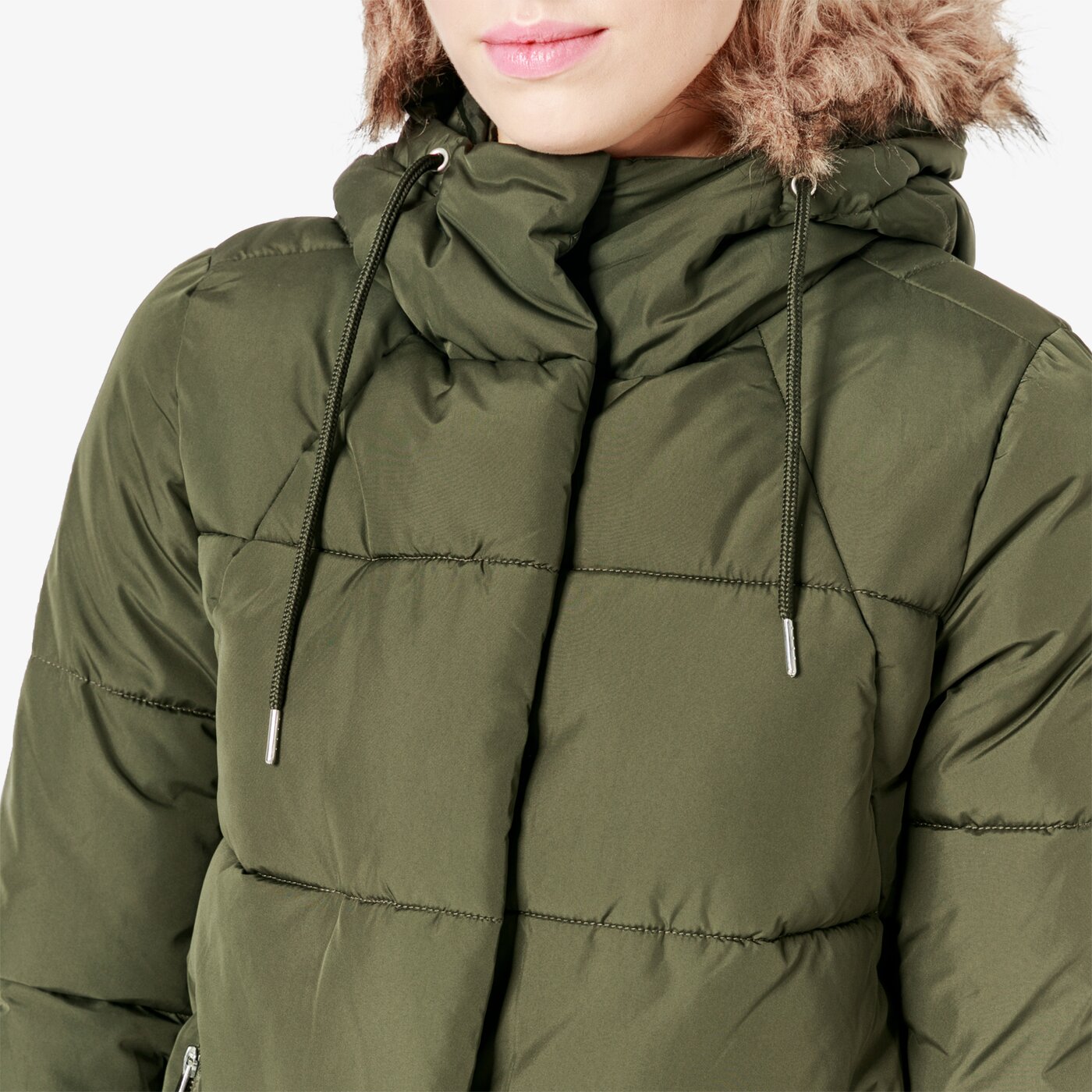 Kurtka zimowa damska FEEWEAR KURTKA ROMANCE fw38kud23002 kolor zielony