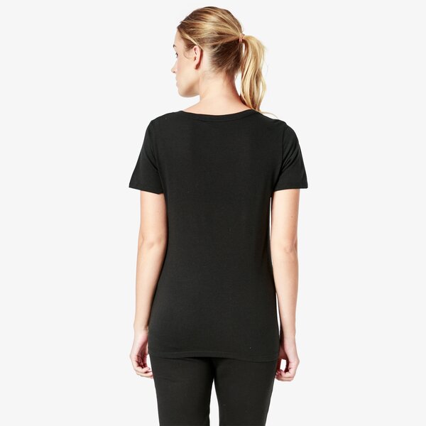 Koszulka damska NIKE T-SHIRT SS MTLC BLOCK 923330-010 kolor czarny
