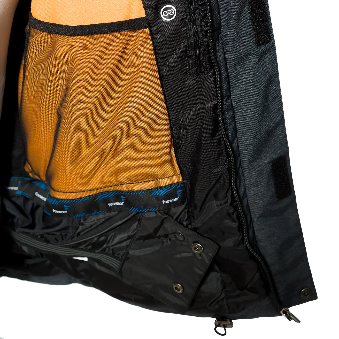 Kurtka zimowa męska FEEWEAR KURTKA ORSO fwp37kum01001 kolor szary