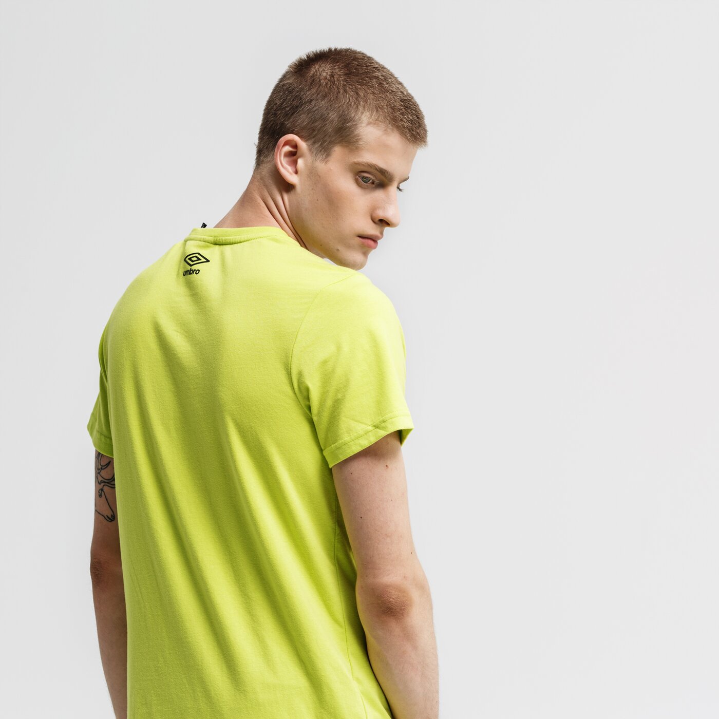 Koszulka męska UMBRO T-SHIRT SEAN ul39tsm24004 kolor żółty