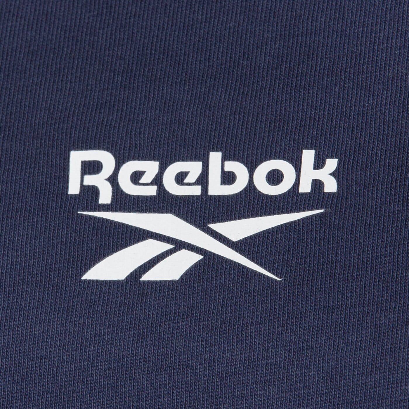 Koszulka męska REEBOK T-SHIRT MITCHAM FRNT BK LOGO CREW NECK 100240880 kolor granatowy