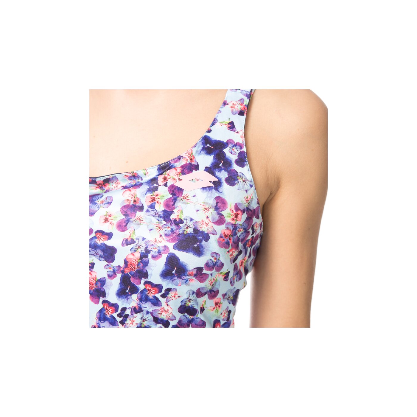 Top damski LOTTO TANK TWICE r9808 kolor niebieski