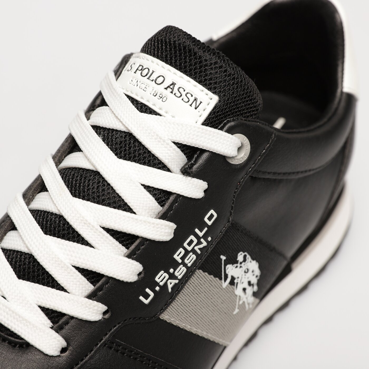 Buty sportowe męskie U.S. POLO ASSN XIRIO003 xirio003ablk kolor czarny