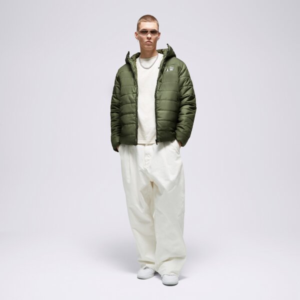 Kurtka zimowa męska PUMA KURTKA ZIMOWA ESS HOODED PADDED 84893831 kolor zielony