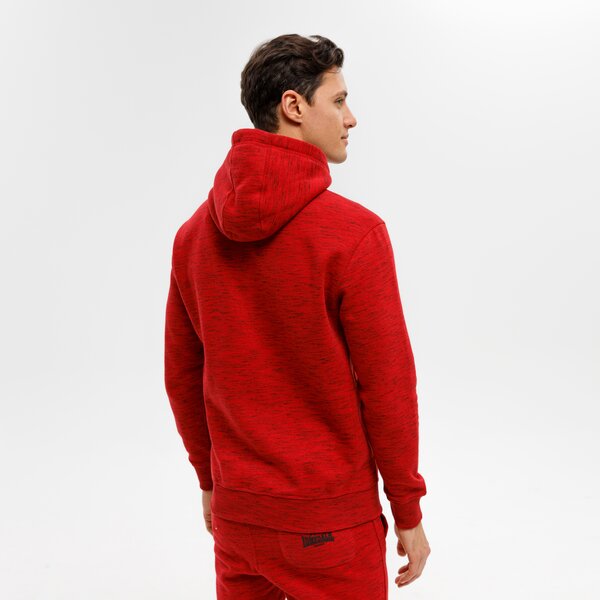 Bluza męska LONSDALE BLUZA Z KAPTUREM SLOANE 1170412590 kolor czerwony