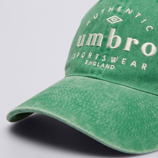 Czapka z daszkiem damska UMBRO CZAPKA CZAPKA Z DASZKIEM SOULA ul124cap01002 kolor zielony