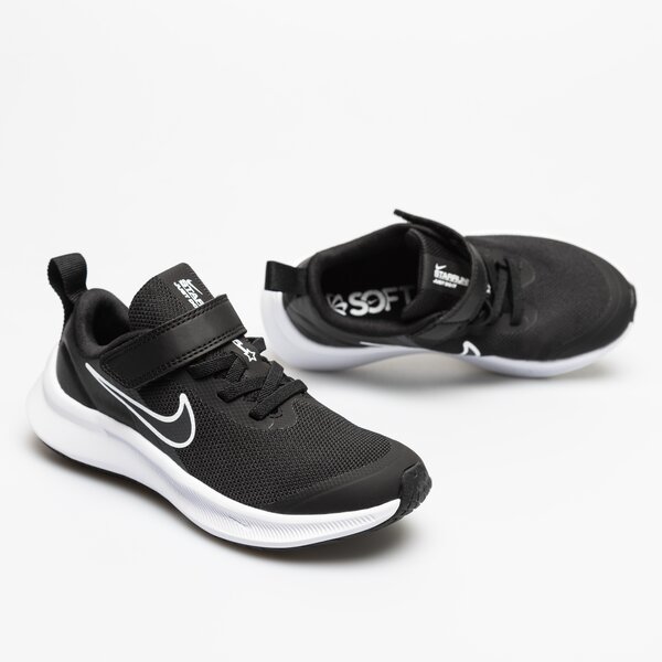 Buty do biegania dla dzieci NIKE STAR RUNNER 3 da2777-003 kolor czarny
