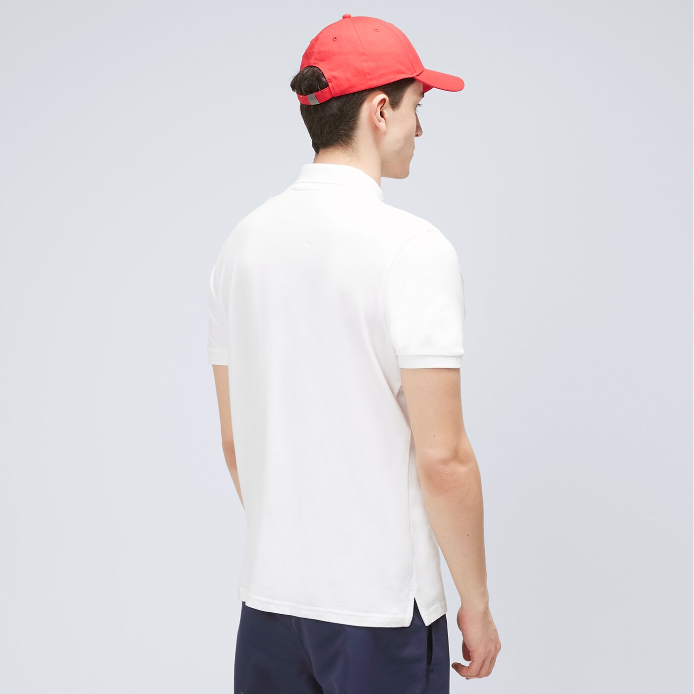 Koszulka polo męska FILA POLO OPPI ss22spm324100 kolor biały