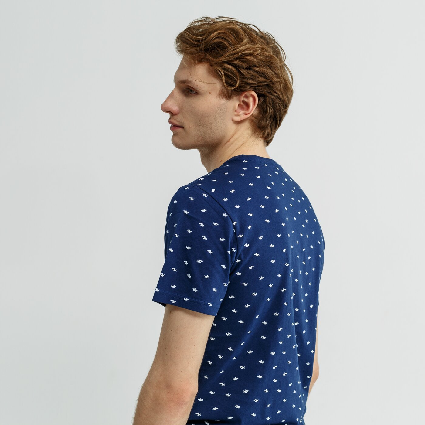 Koszulka męska FEEWEAR T-SHIRT SS YOPAL fw19tsm60001 kolor granatowy