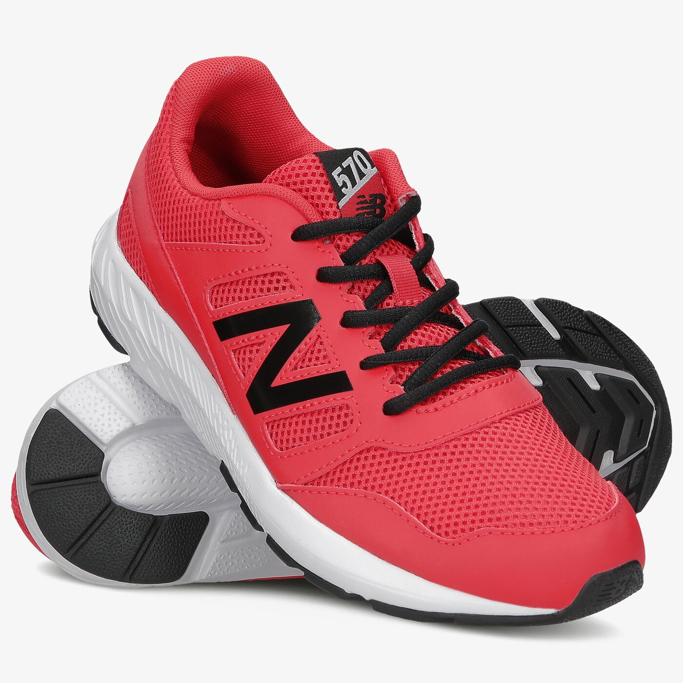 Buty do biegania dla dzieci NEW BALANCE YK570RB2 yk570rb2 kolor czerwony