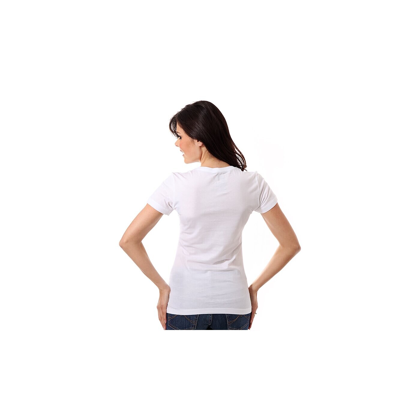 Koszulka damska NIKE T-SHIRT TEE-JDI LEG WARMERS 589566100 kolor biały