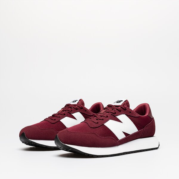 Buty sportowe męskie NEW BALANCE 237  ms237cf kolor bordowy