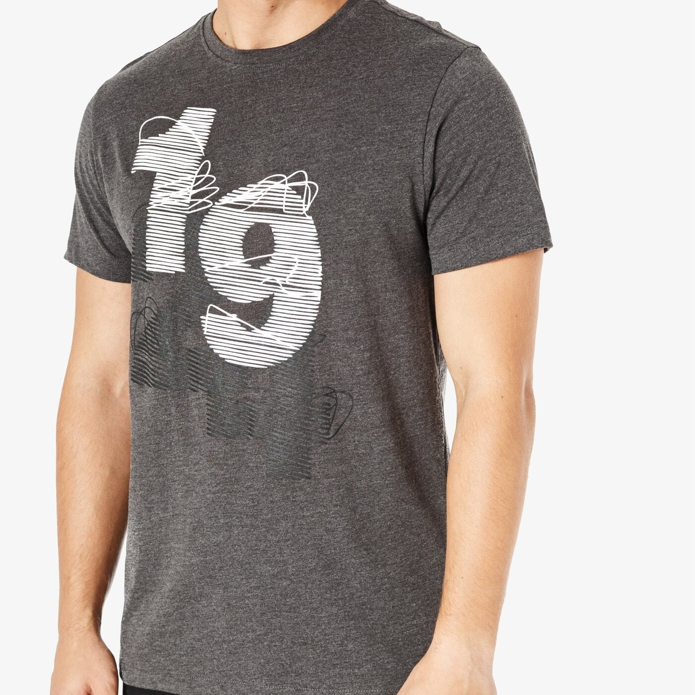 Koszulka męska UMBRO T-SHIRT SS MIGHTY ul38tsm49001 kolor szary