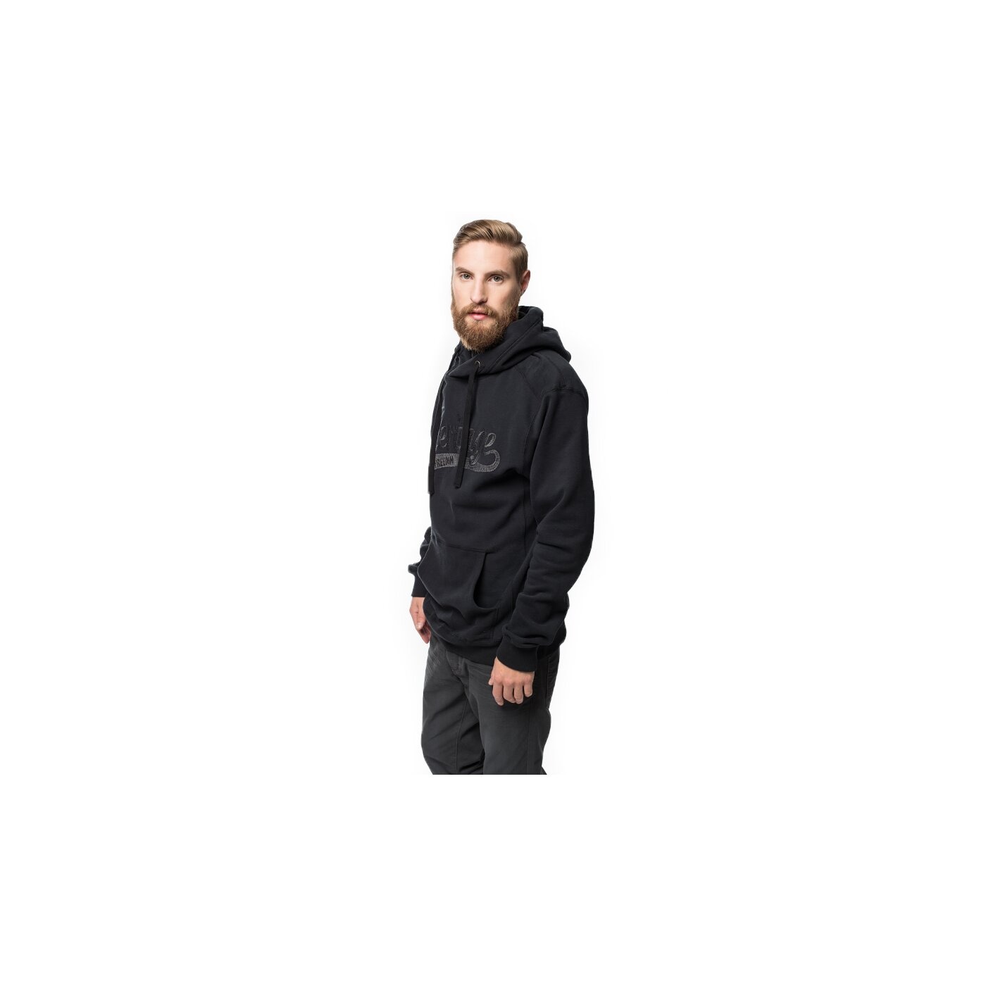 Bluza męska CONFRONT BLUZA POKI cf35blm41001 kolor czarny
