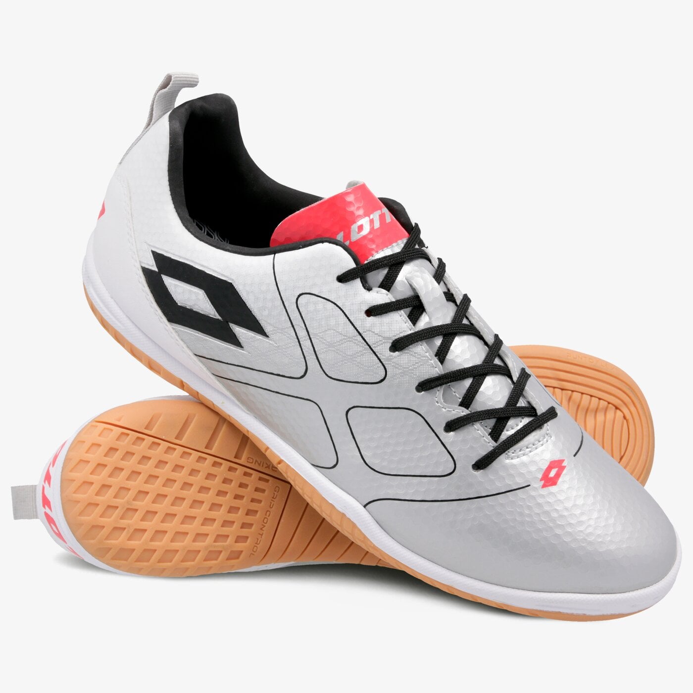 Buty piłkarskie męskie LOTTO MAESTRO 700 ID t6910 kolor srebrny