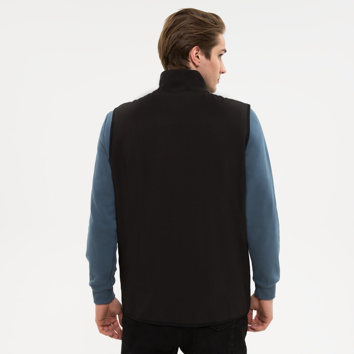 Bezrękawnik męski UP8 BEZRĘKAWNIK TOLAR up322kam50001 kolor czarny