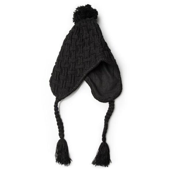 Czapka zimowa damska CONFRONT CZAPKA ZIMOWA MUDI BLACK cf35cap05001 kolor czarny