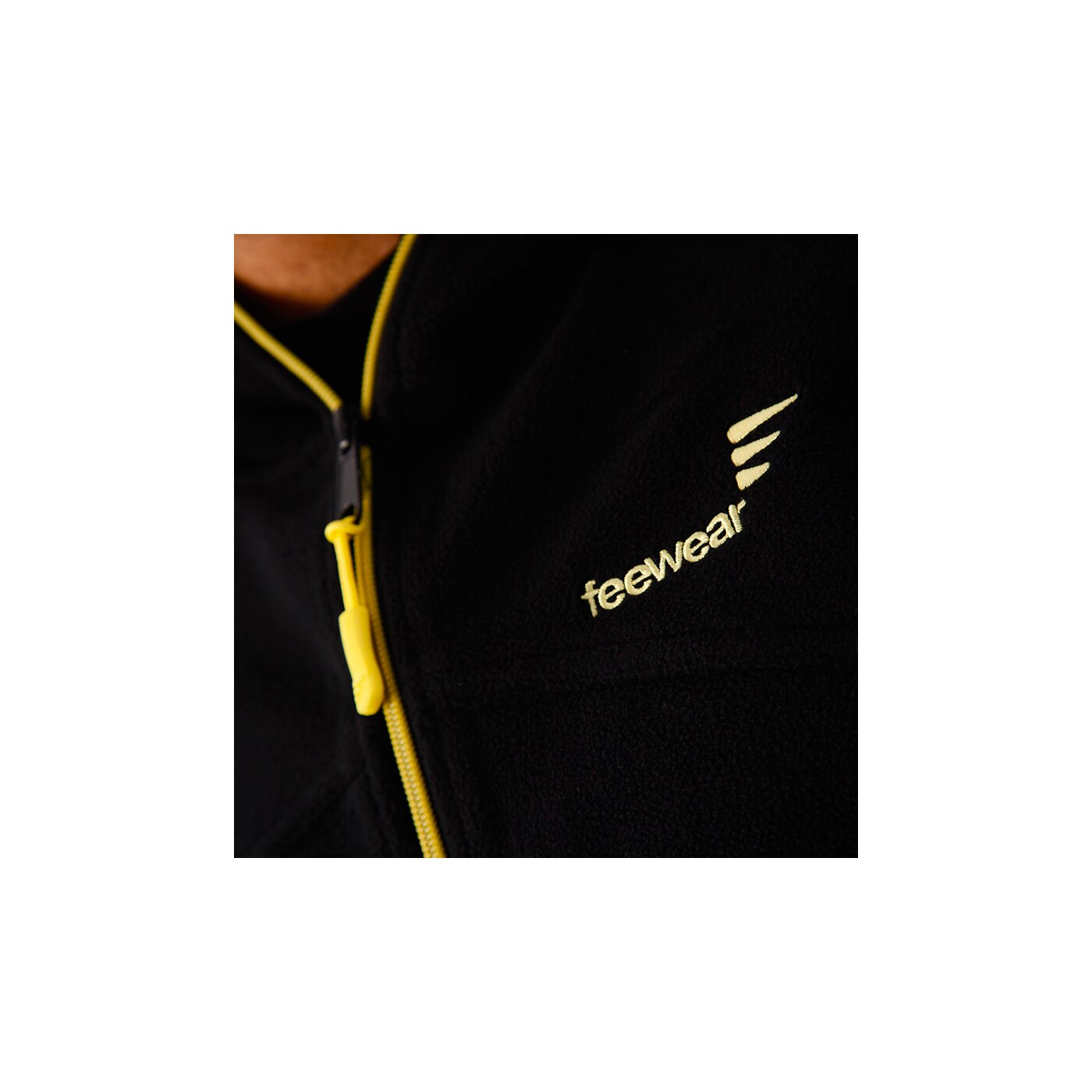 Bluza męska FEEWEAR POLAR RIO NEGRO fw33plm01001 kolor czarny