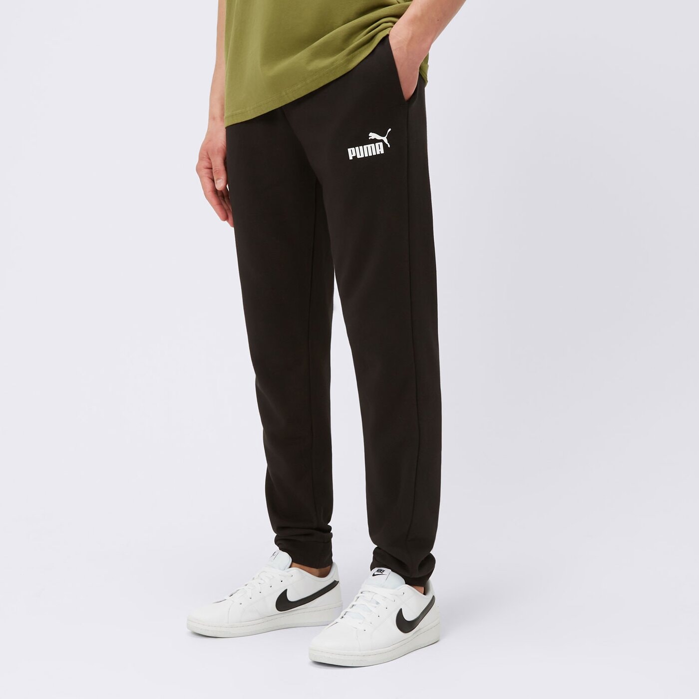 PUMA KOMPLET CLEAN SWEAT SUIT TR 585840 01 kolor czarny