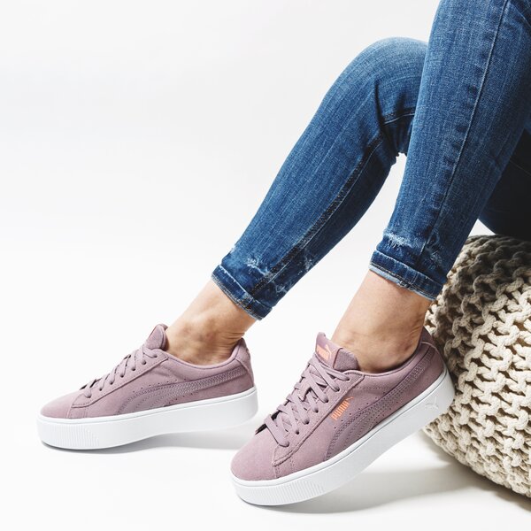 Buty sportowe damskie PUMA VIKKY STACKED SD 36914405 kolor fioletowy