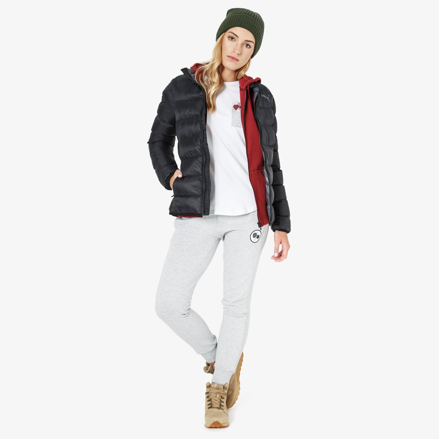 Kurtka zimowa damska PUMA KURTKA WARMCELL ULTRALIGHT AD JKT 85167501 kolor czarny