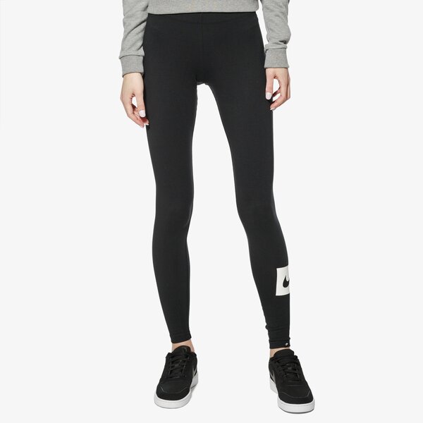 Spodnie dresowe damskie NIKE LEGGINGS W NSW LGGNG CLUB SWSH 909190-010 kolor czarny