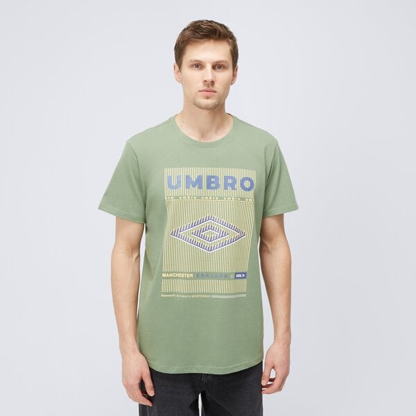 Koszulka męska UMBRO T-SHIRT YAMADO ul123tsm15001 kolor zielony