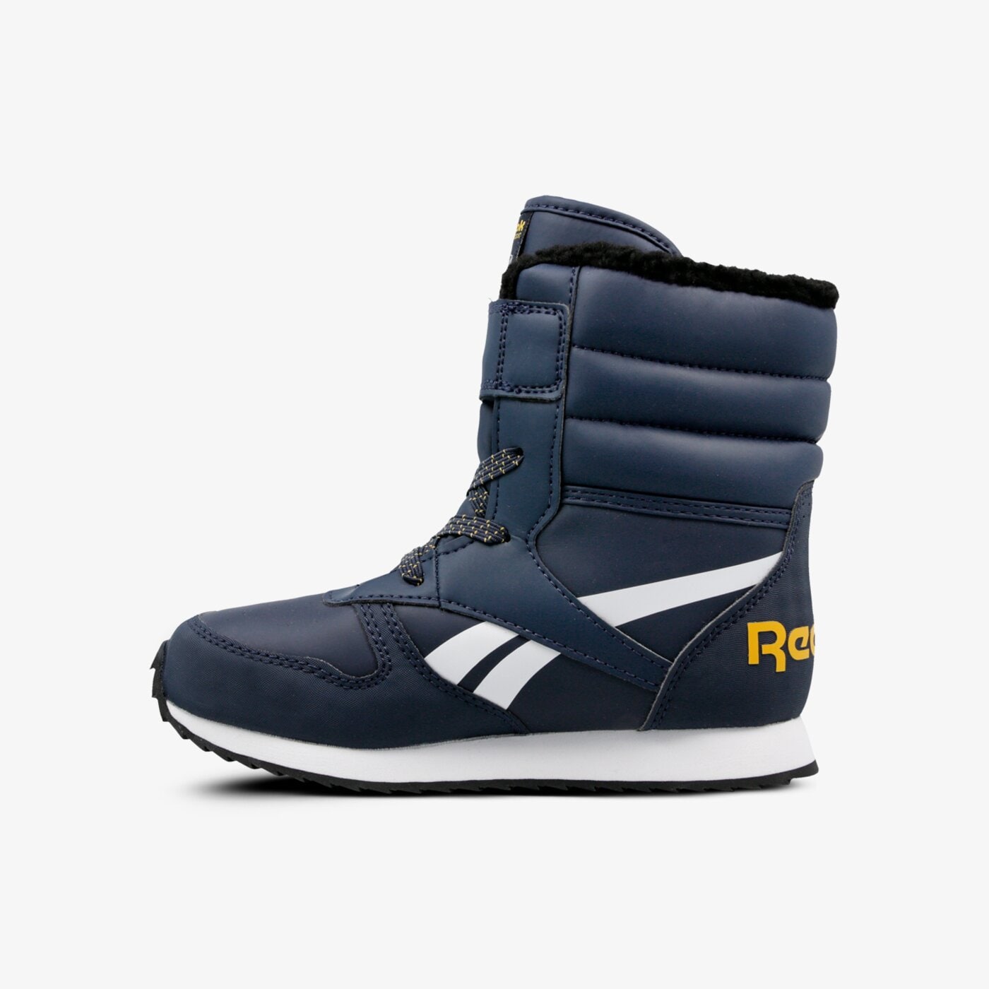 Buty trekkingowe dla dzieci REEBOK CL SNOW JOGGER dv3662 kolor granatowy
