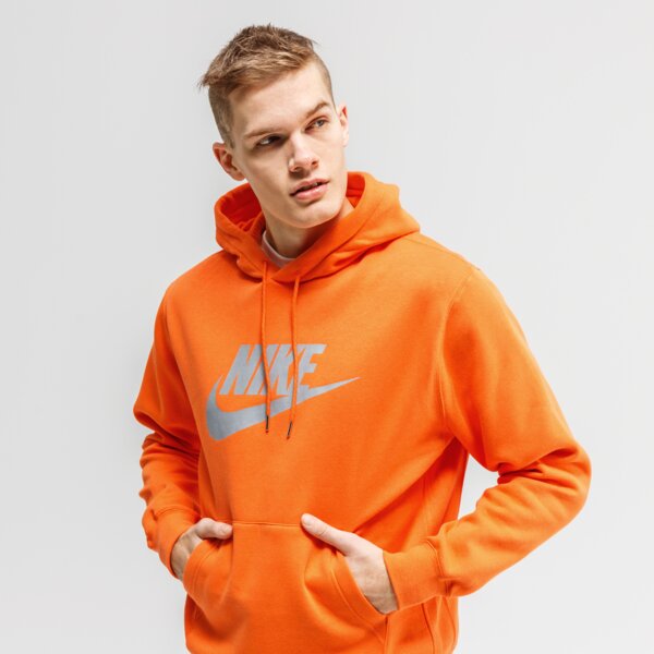 Bluza męska NIKE BLUZA SPORTSWEAR cu4373-837 kolor pomarańczowy