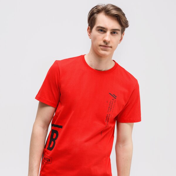 Koszulka męska UMBRO T-SHIRT AXSEN ul121tsm55001 kolor czerwony