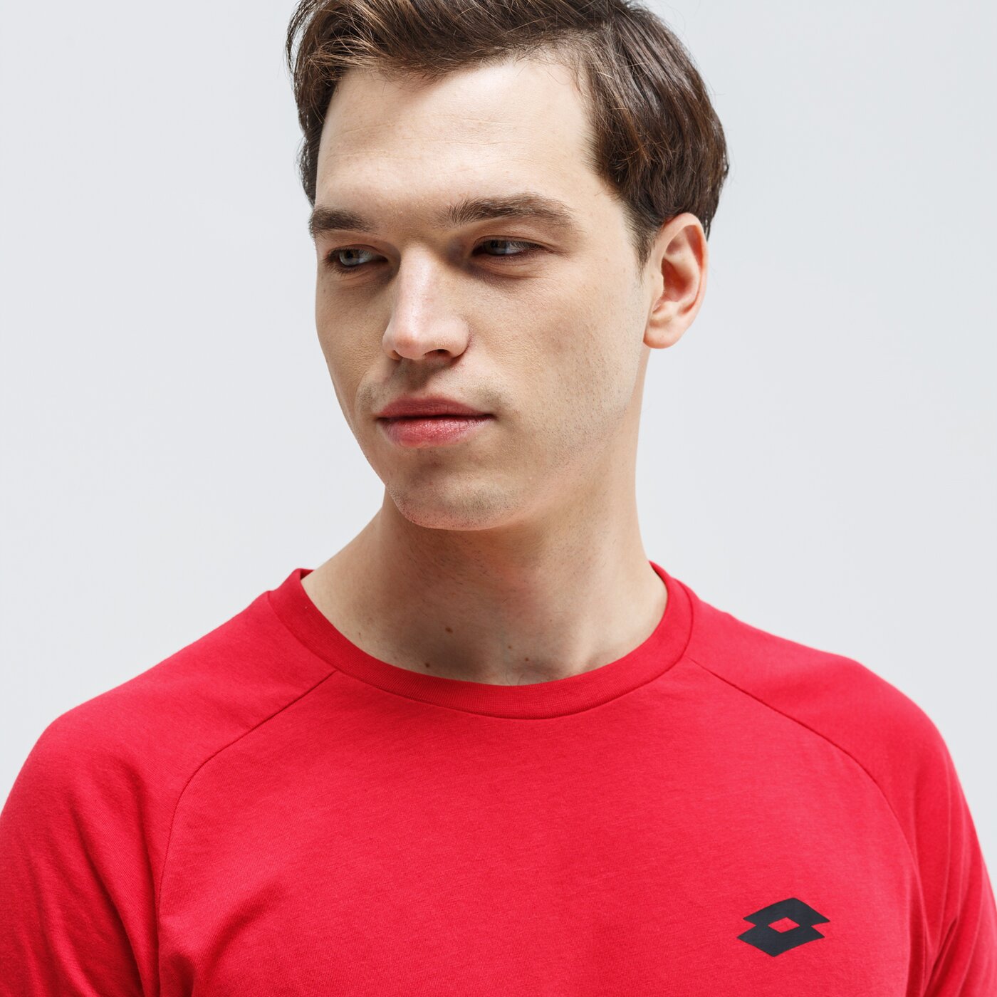 Koszulka męska LOTTO T-SHIRT SS DINAMICO RGL CO 211378-26l kolor czerwony