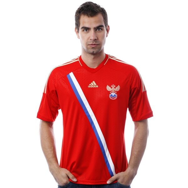 Koszulka męska ADIDAS T-SHIRT RUSSIA FU H JSY x12073 kolor czerwony