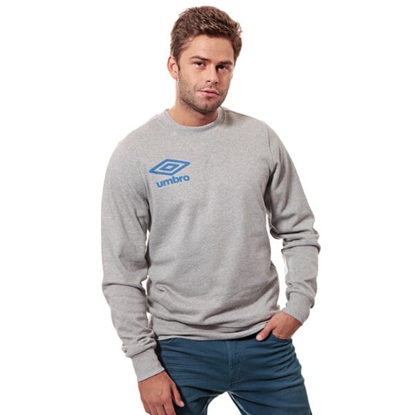 Bluza męska UMBRO BLUZA CREW SWEAT 62580u263 kolor szary