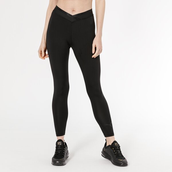 Spodnie dresowe damskie PUMA LEGGINGS SOFT SPORTS 7/8 85433301 kolor czarny