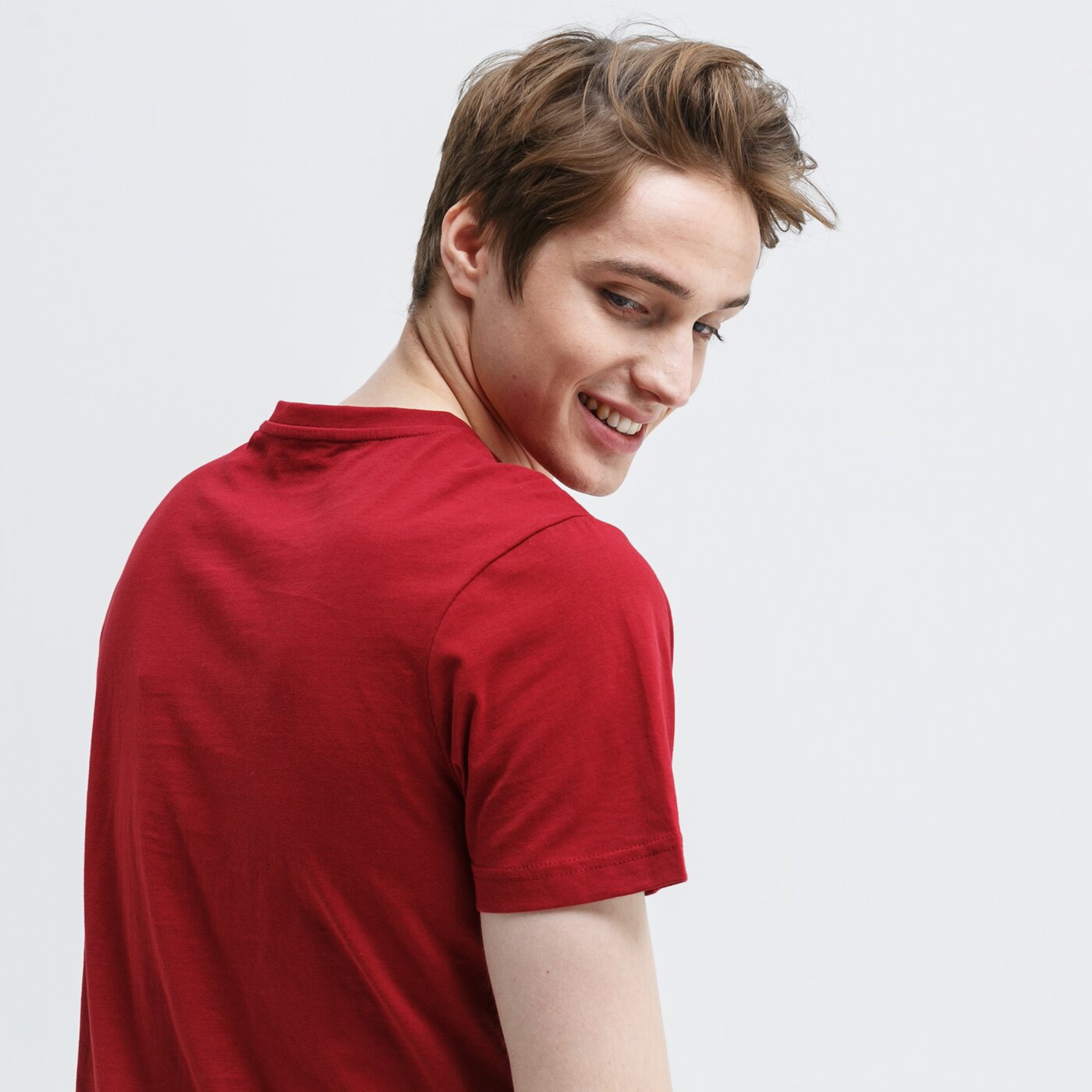 Koszulka męska FEEWEAR T-SHIRT XMAS MAGIC fw39tsm52001 kolor bordowy