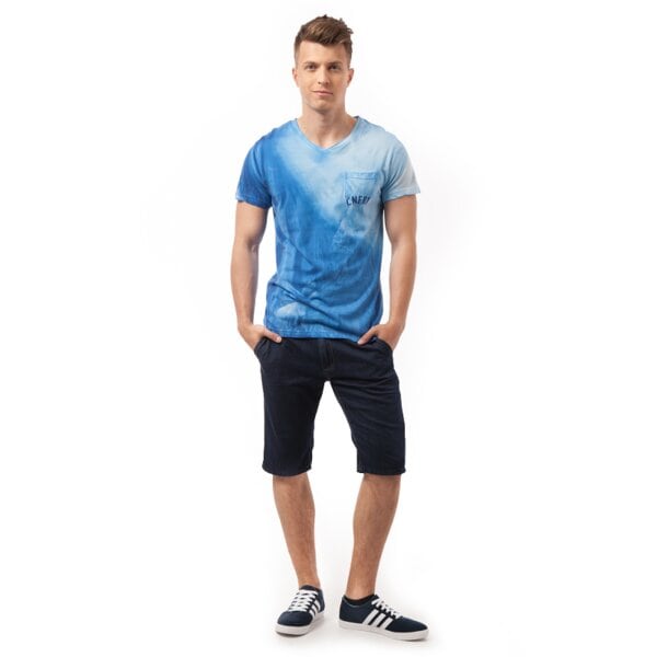 Koszulka męska CONFRONT  T-SHIRT AOSTO cf15tsm08001 kolor niebieski