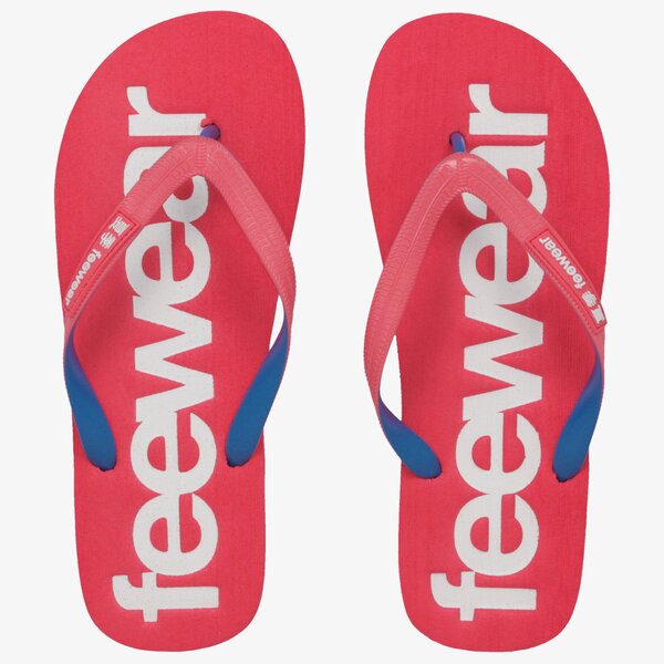 Klapki męskie FEEWEAR CRAZY fwmk119004 kolor czerwony