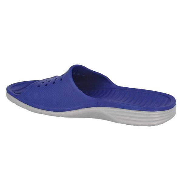 Klapki męskie NIKE SOLARSOFT SLIDE  386163405 kolor granatowy
