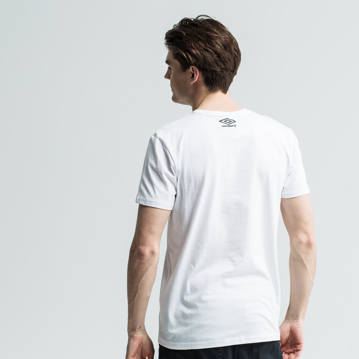 Koszulka męska UMBRO T-SHIRT SS PYTILO ul19tsm42001 kolor biały