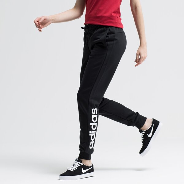 Spodnie dresowe damskie ADIDAS SPODNIE W E LIN dp2398 kolor czarny
