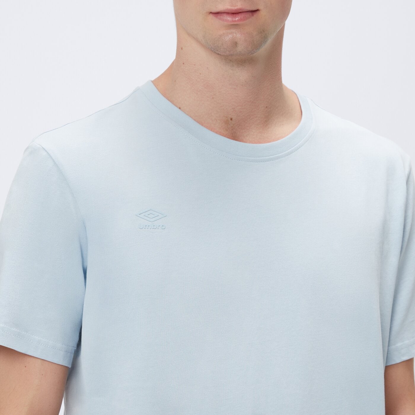 Koszulka męska UMBRO T-SHIRT MARLON ul125tsm90007 kolor niebieski