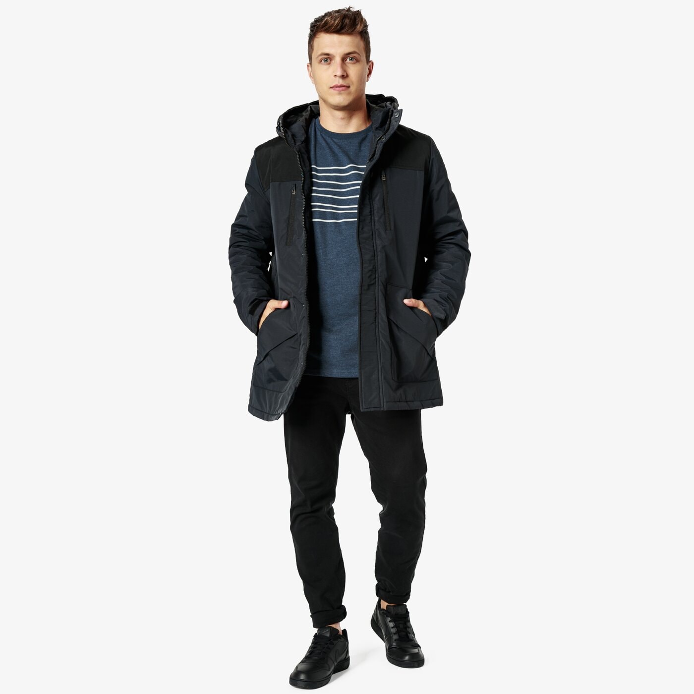 Kurtka zimowa męska FEEWEAR KURTKA ATLIN fw38kum36001 kolor czarny