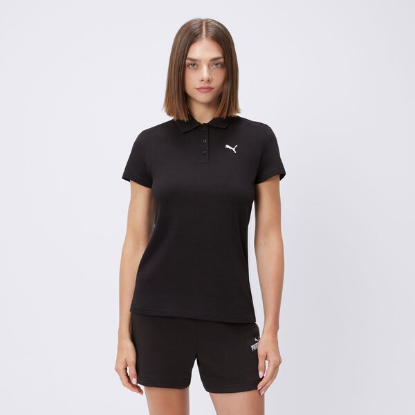 Koszulka polo damska PUMA POLO ESS POLO 682378 01 kolor czarny