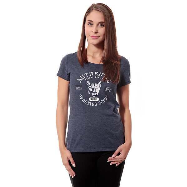 Koszulka damska PUMA T-SHIRT FUN ATHLETICS 82991206 kolor szary