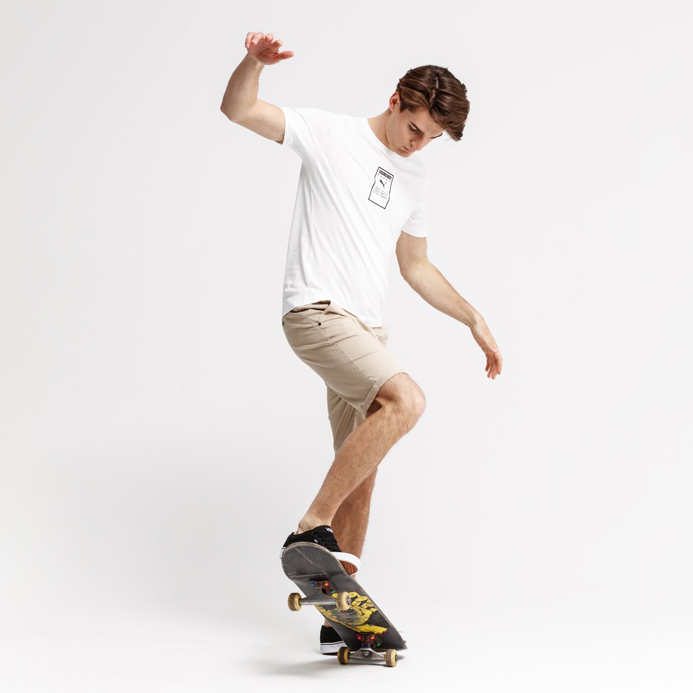 Spodenki męskie FEEWEAR SZORTY SUCRE fw19szm02002 kolor beżowy