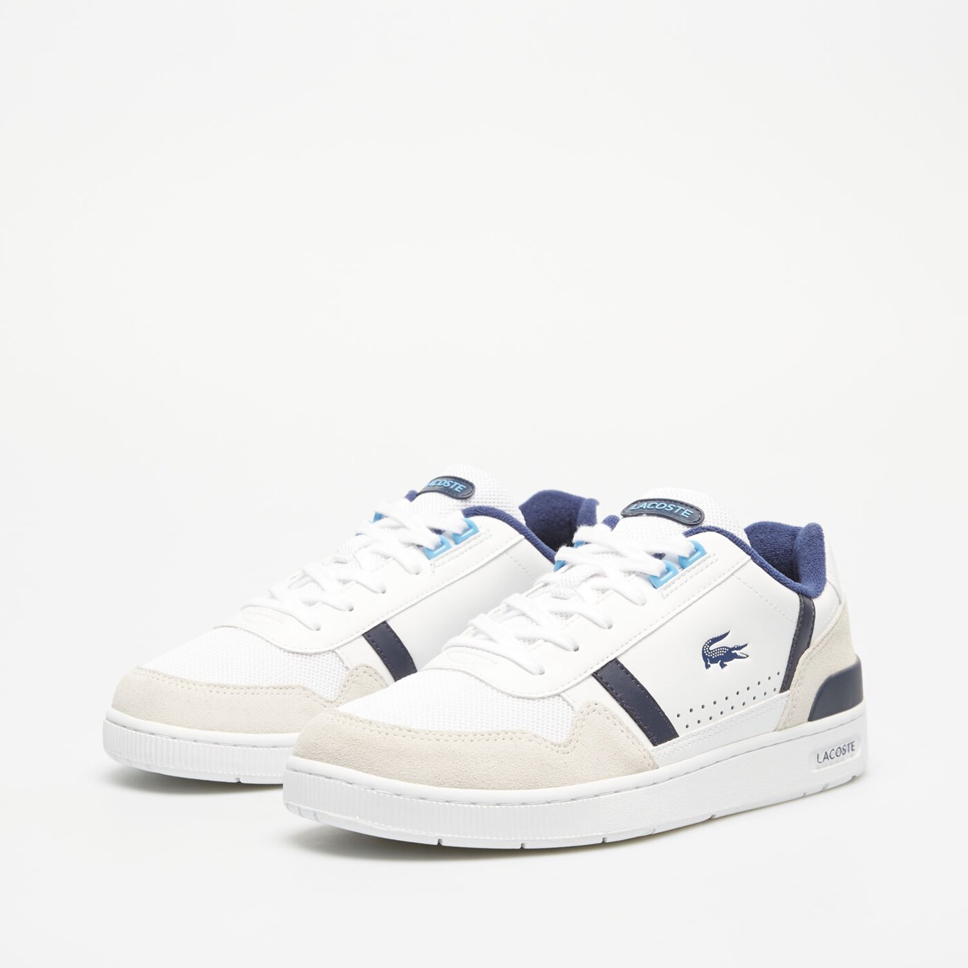 Buty sportowe męskie LACOSTE T-CLIP 124 5 SMA 747sma0071080 kolor biały