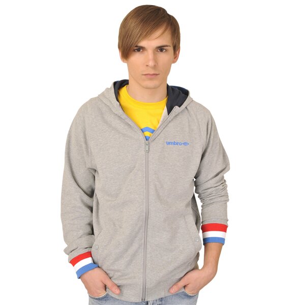 Bluza męska UMBRO BLUZA FLEECE ZIP HOODY 60538u263 