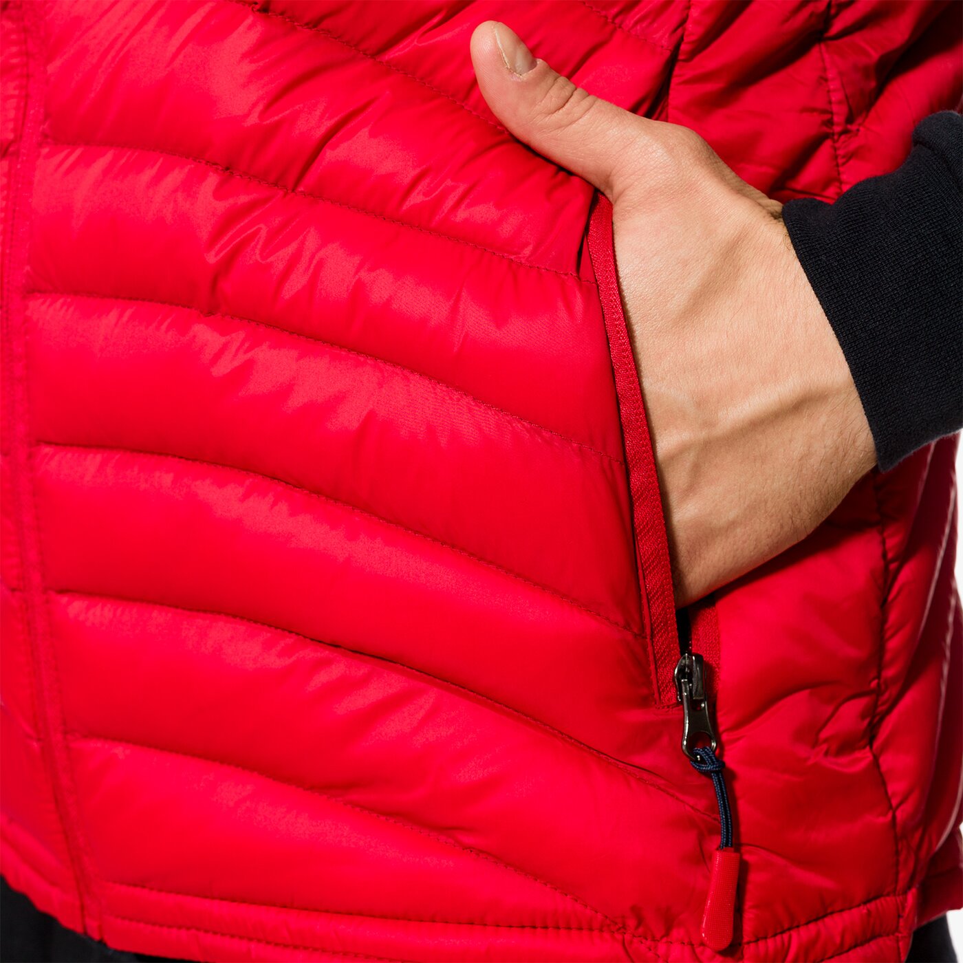 Bezrękawnik męski LOTTO BEZRĘKAWNIK IBIS lo18kam02001 kolor czerwony